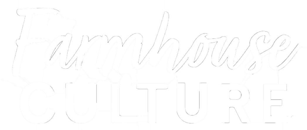 farmhouse culture logo in white